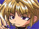 something about chibi sanzo holding a harisen makes me crack up. Behold the extreme wrongness. :p