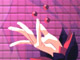 By Ker, the eternal Tenchi-fan. Little Washuuuuuuu :P as a goddessie person. Me likey.